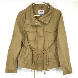 Khaki/Tan Old Navy Utility Jacket Women's Size M